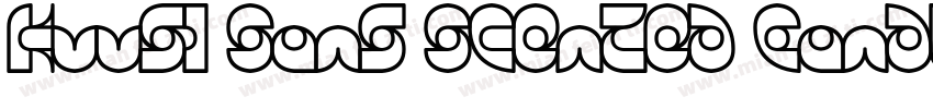 Kuusi Sans Scented Candle字体转换
